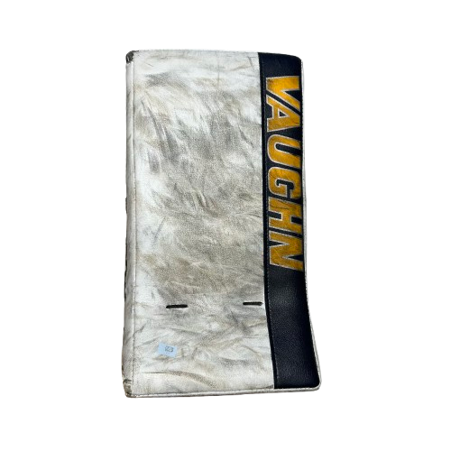 Vaughn Ventus SLR2 Pro Carbon – Bloqueur de gardien de but professionnel d'occasion (blanc/bleu/bleu marine)